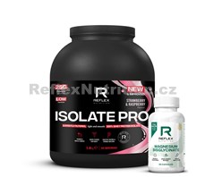 Isolate PRO 1,8kg jahoda malina + Magnesium 90 kapslí ZDARMA